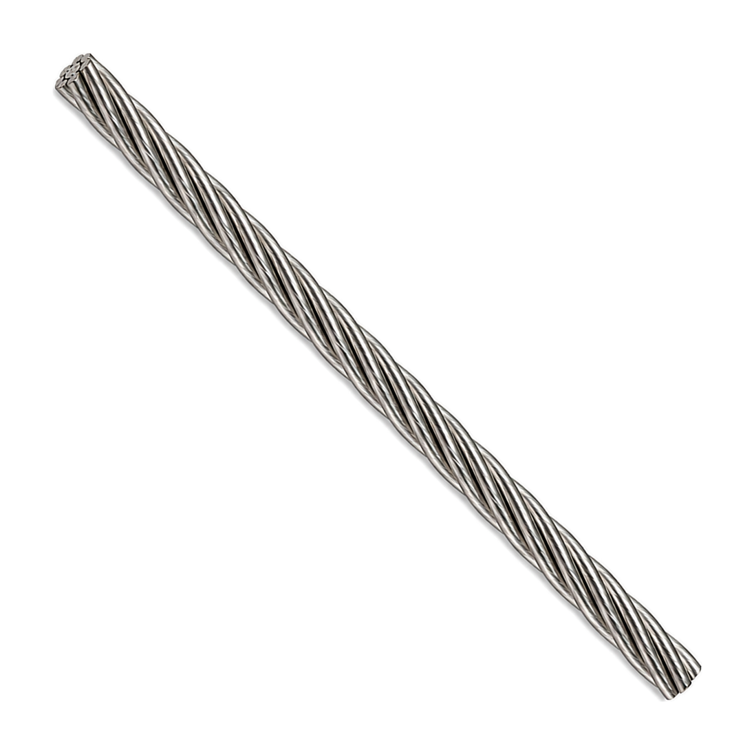 Wire rope, 1x19 construction, A4 (316) stainless steel