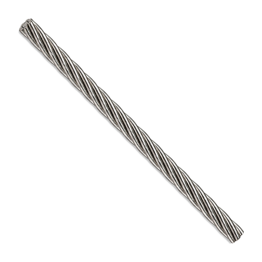 Wire rope, 1x19 construction, A4 (316) stainless steel