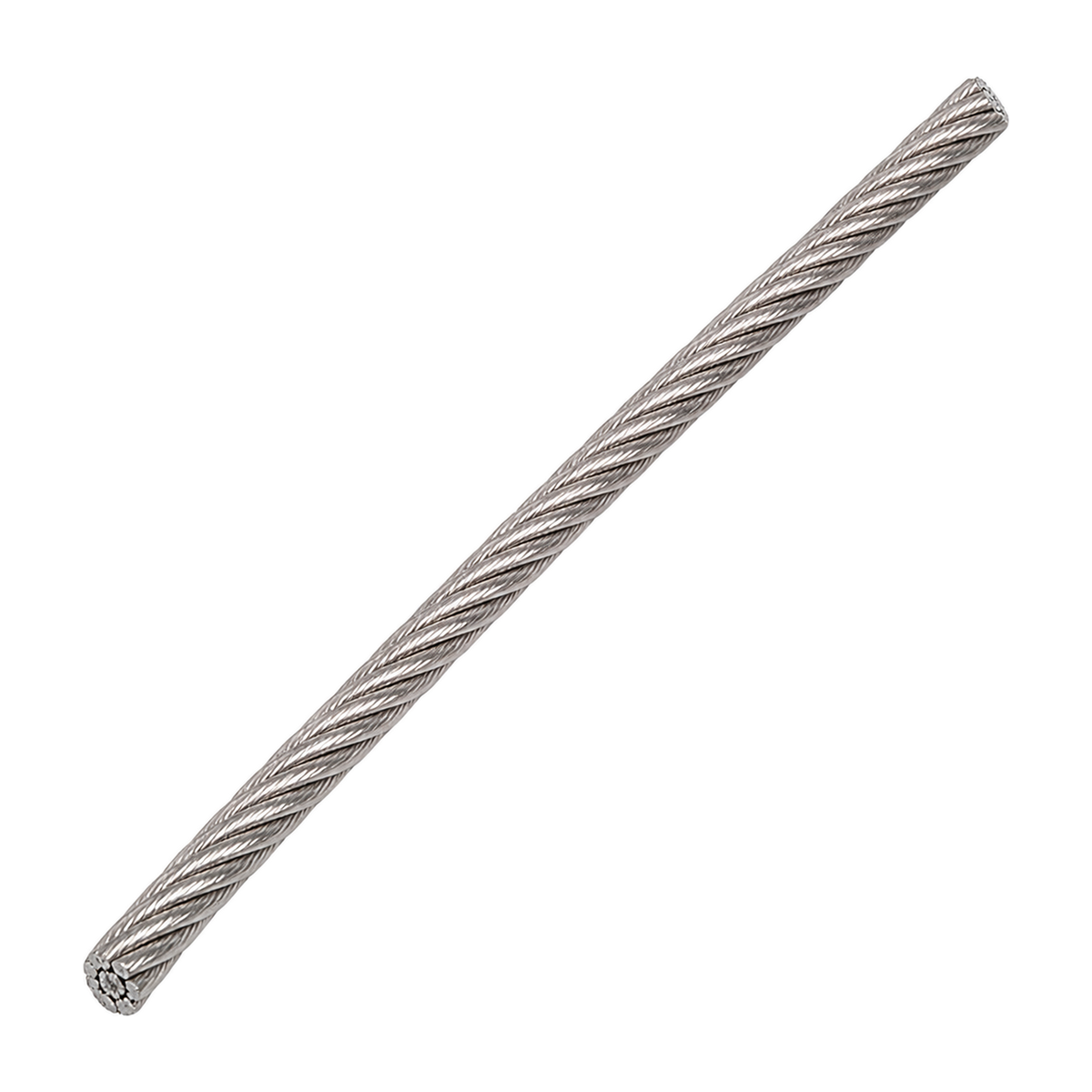 Wire rope, 7x19 construction, A4 (316) stainless steel