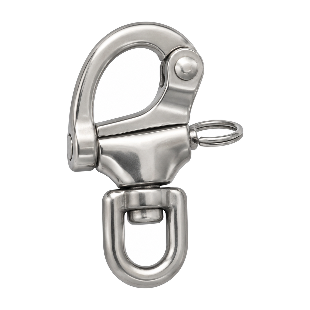 Swivel snap shackle, A4 (316) stainless steel