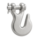 Clevis grab hook, A4 (316) stainless steel