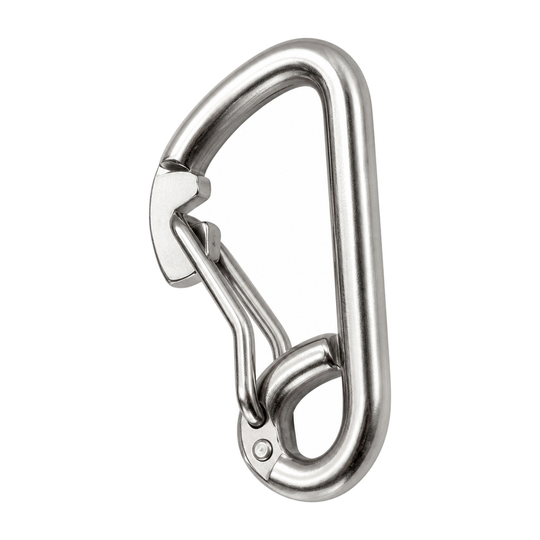 Spring snap hook, A4 (316) stainless steel