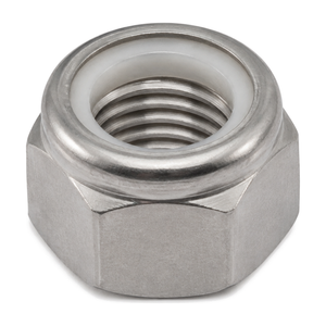 Nyloc insert lock nut, stainless steel