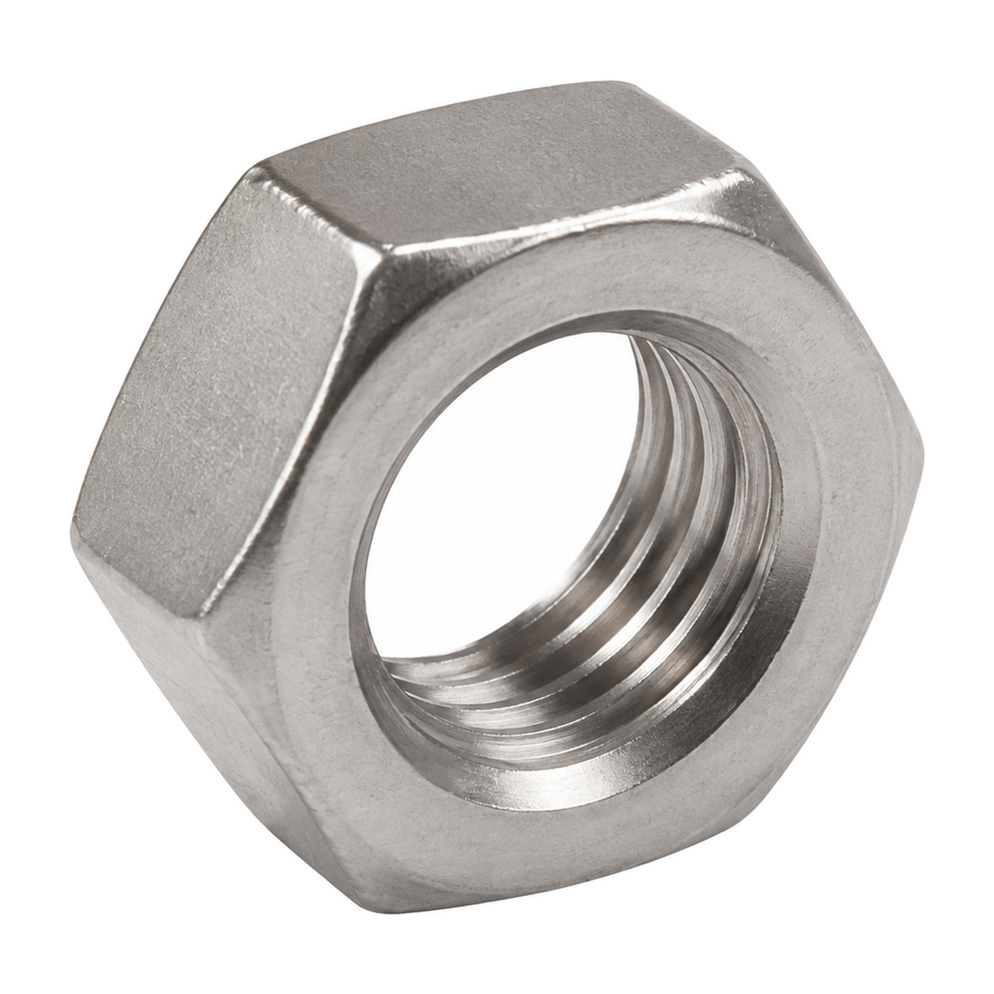 Full hexagon nut, stainless steel