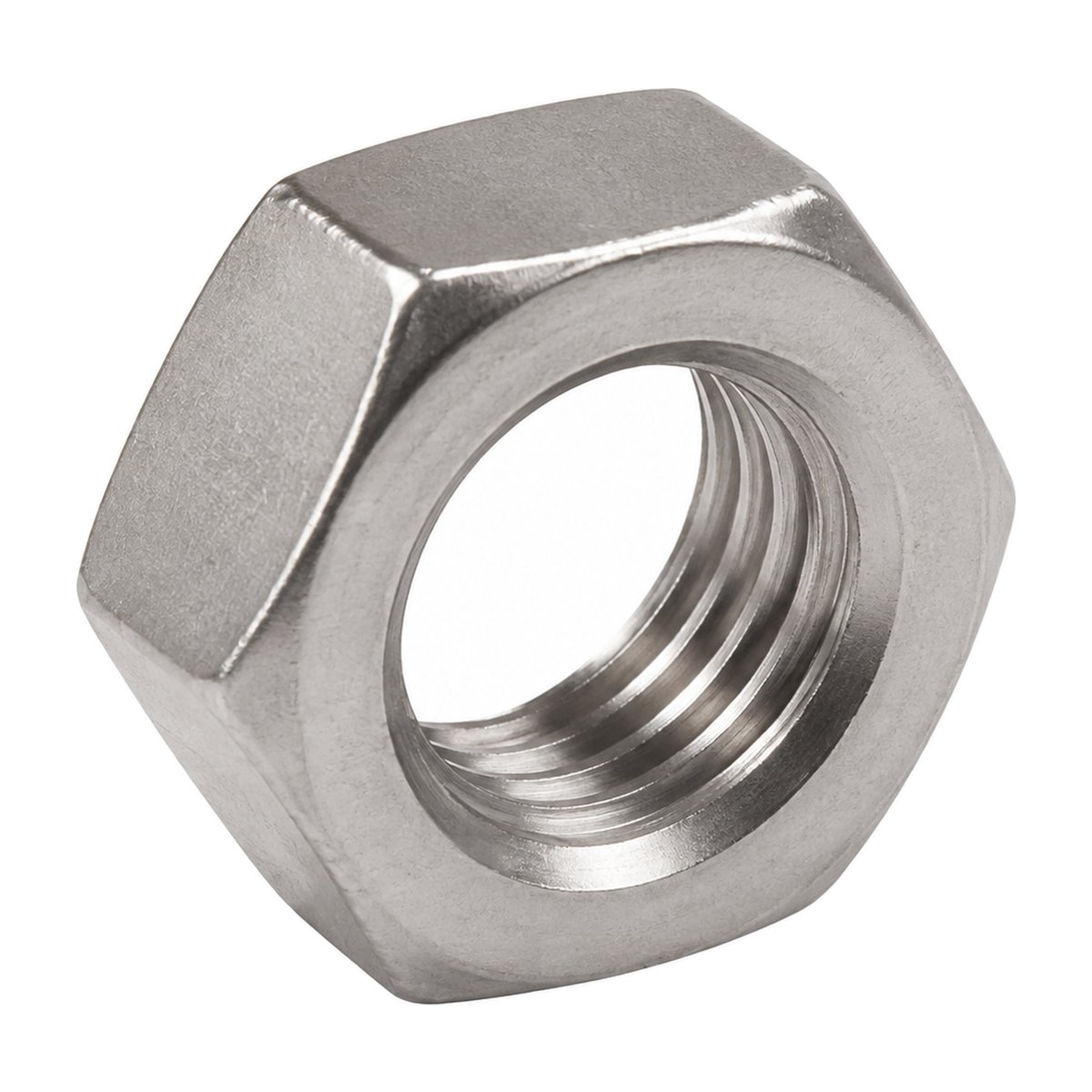 Full hexagon nut, stainless steel