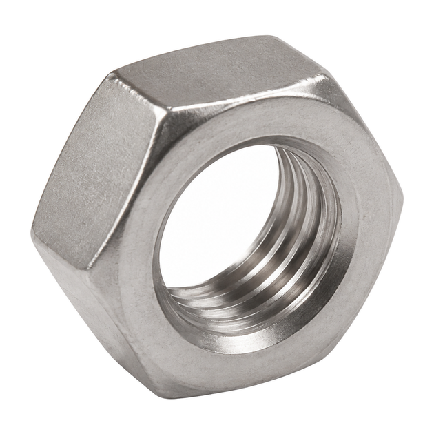 Full hexagon nut, stainless steel