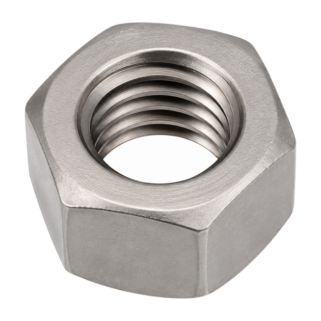Full hexagon nut, Whitworth thread, stainless steel