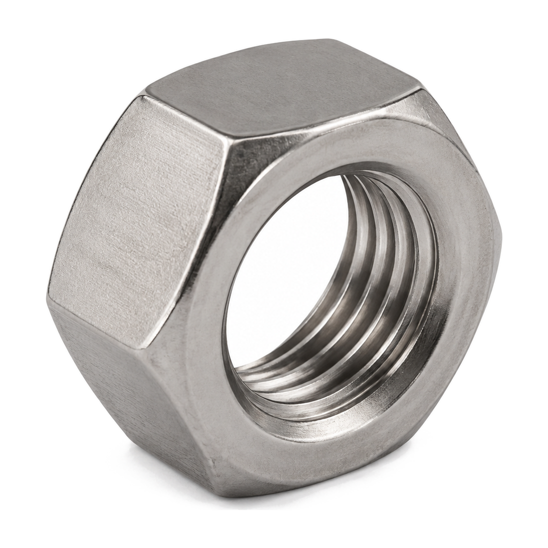 Full hexagon nut, stainless steel