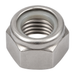 Nyloc insert lock nut, stainless steel