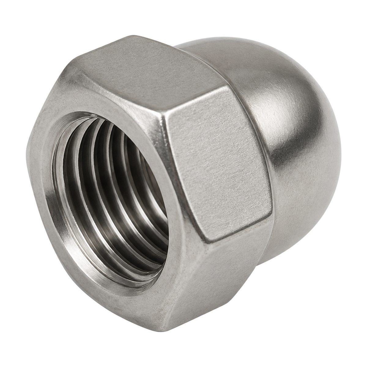 1/2" UNC Acorn Nut A2 Stainless Steel