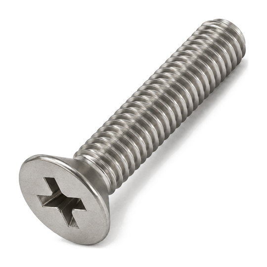 Countersunk screw with cross recess drive, DIN 965, A2 (304) stainless steel