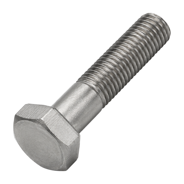 8-32 UNC X 5/8" Hex Screw A2 Stainless Steel