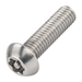 M10 X 50 Six Lobe Pin Button Head Security Screw ISO 7380 A2 Stainless Steel