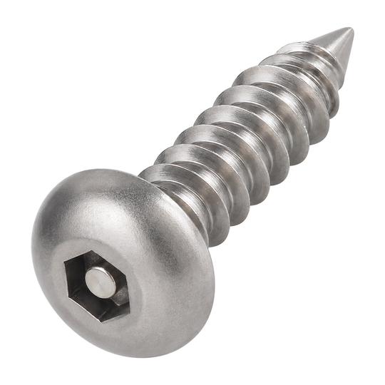 Hex pin, A2 (304) stainless steel
