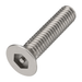 Countersunk tamperproof screw, A2 (304) stainless steel