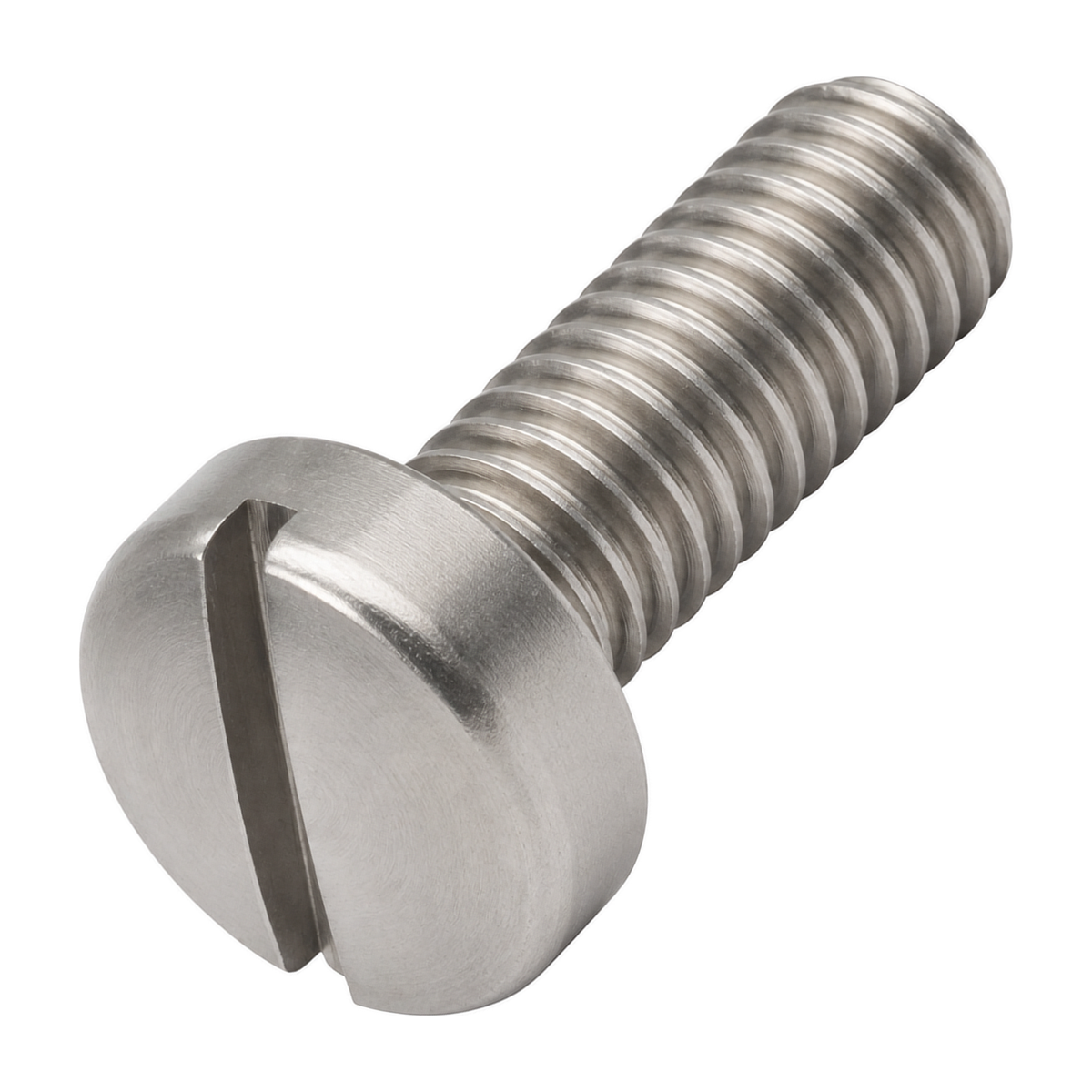 One-way round head security screw, A2 (304) stainless steel