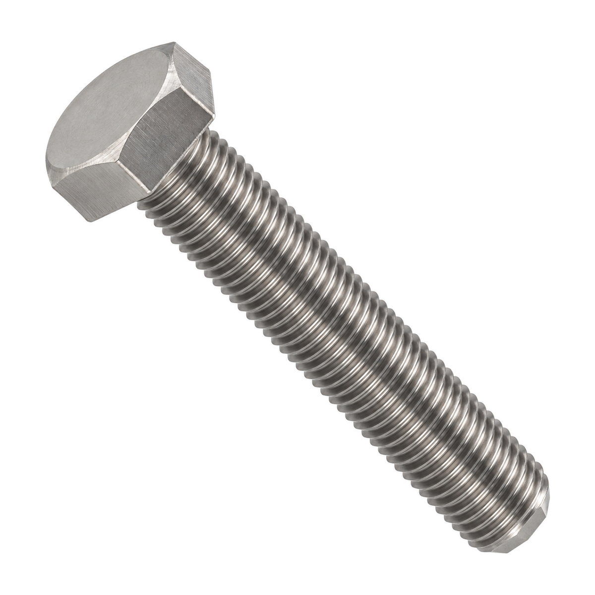Hexagon head cap screw, stainless steel