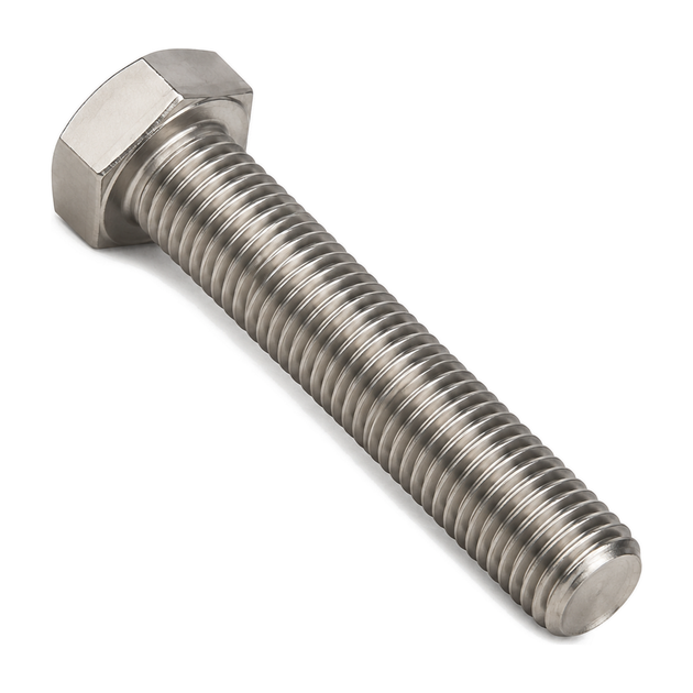 Hexagon head cap screw, fully threaded, stainless steel