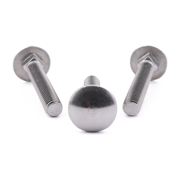 Cup square bolt, DIN 603, stainless steel