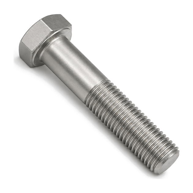 Hexagon head cap screw, part threaded, stainless steel