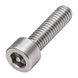 Socket cap screw, pinned with hex socket drive, ISO 4762, A2 (304) stainless steel