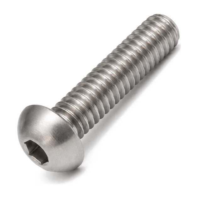 5/16" UNC X 1.1/4" Socket Button Screw B18.3 A2 Stainless Steel