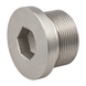 Threaded plug, DIN 908, stainless steel