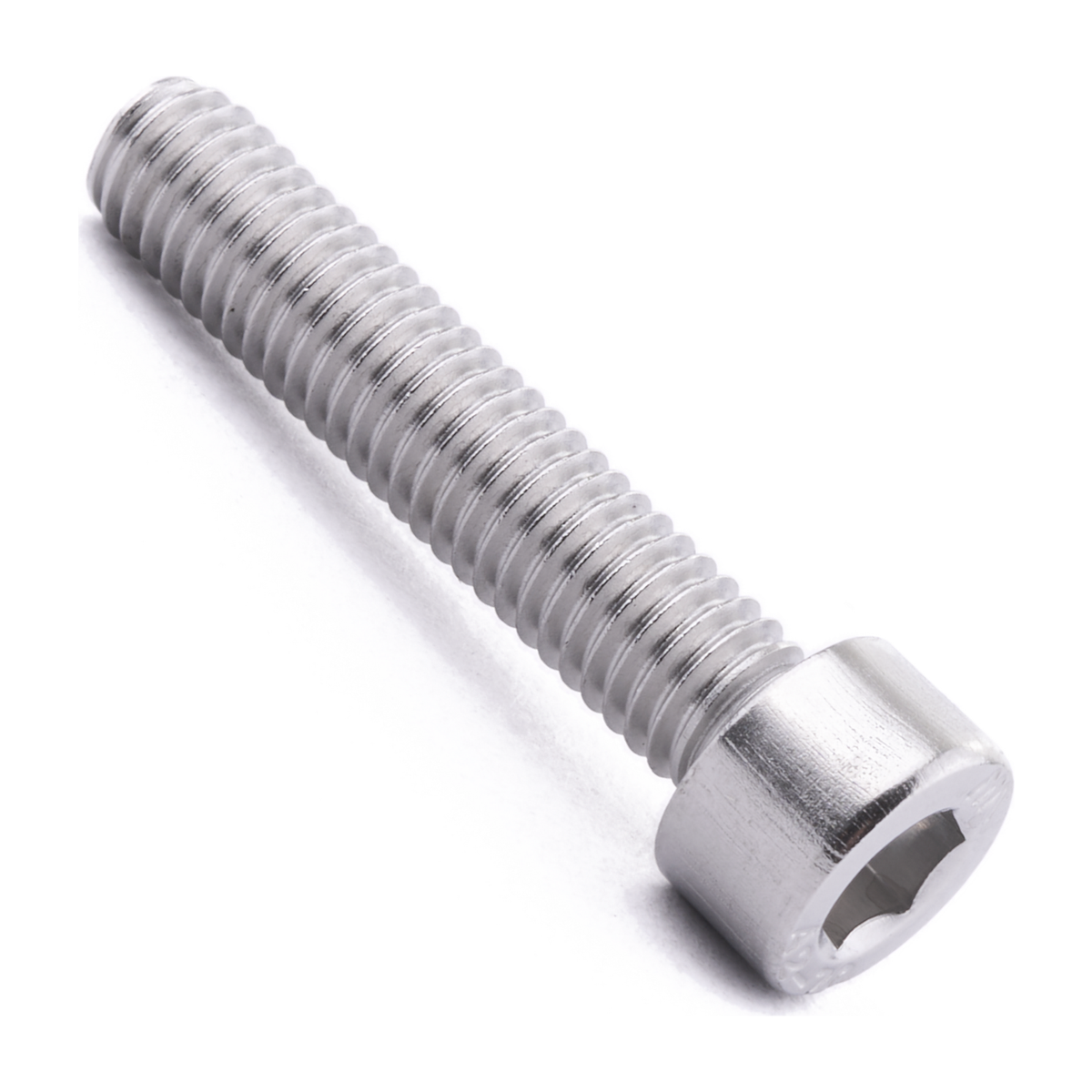 Socket cap screw with hex socket drive, stainless steel