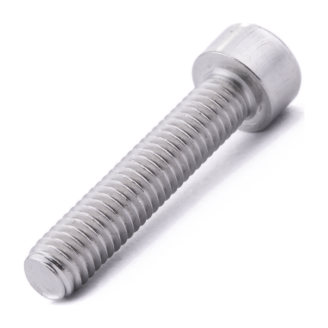 Socket cap screw with hex socket drive, stainless steel
