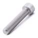 Socket cap screw with hex socket drive, stainless steel