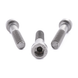 Low head socket cap screw with hex socket drive, stainless steel