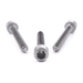 Socket cap self-tapping screw with hex socket drive, A2 (304) stainless steel