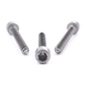 Socket cap self-tapping screw with hex socket drive, A2 (304) stainless steel