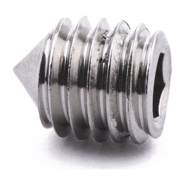 Socket set screw with cone point, DIN 914, stainless steel