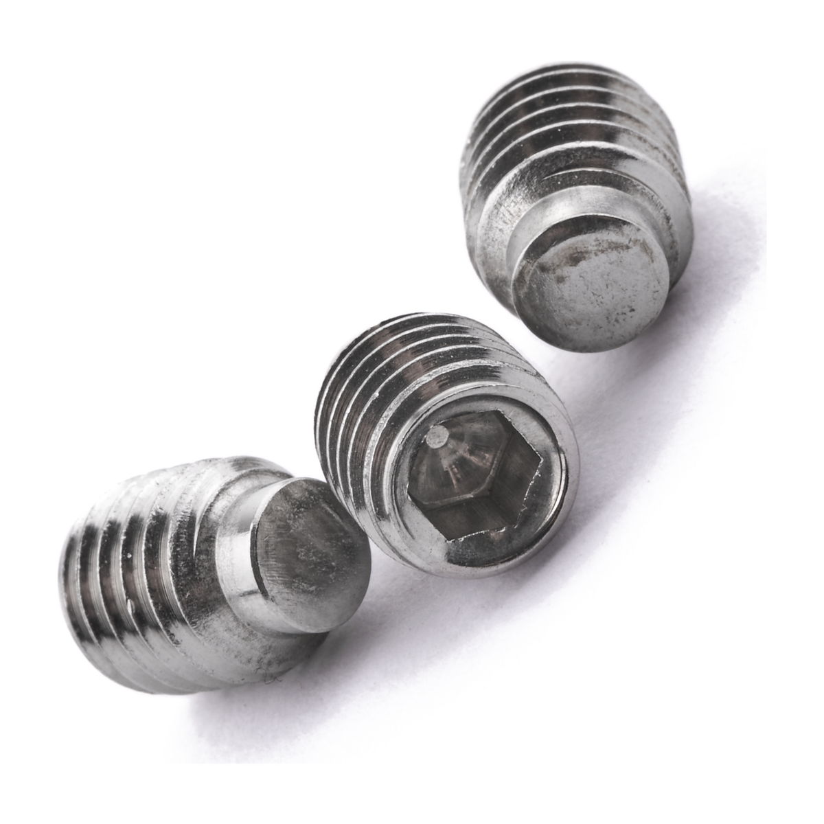 Socket set screw with dog point, DIN 915, stainless steel