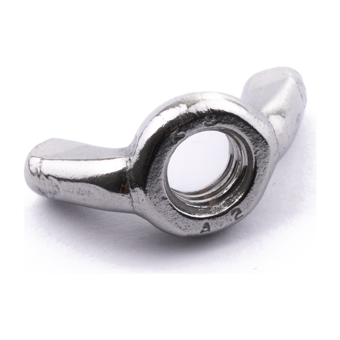 Wing nut, American form, stainless steel