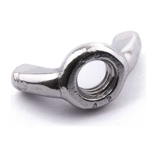 Wing nut, American form, stainless steel