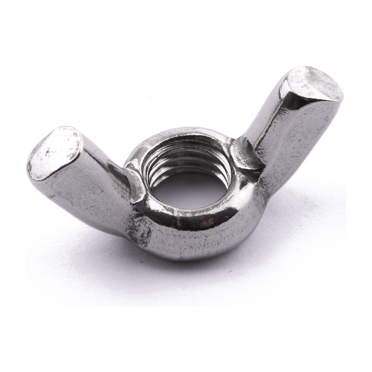 Wing nut, American form, stainless steel