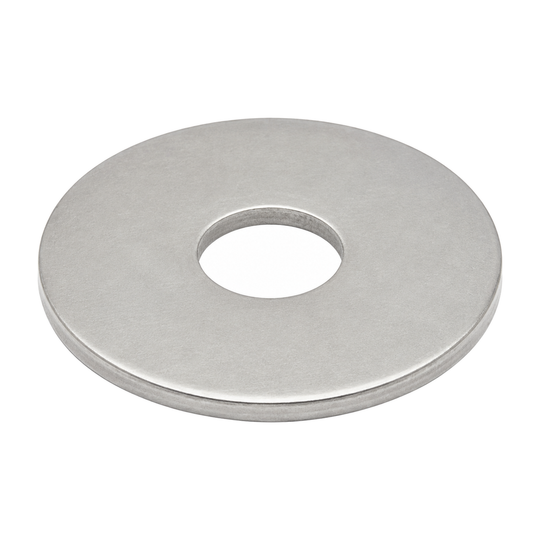 U-bolt with nut, plate and washer, A2 (304) stainless steel