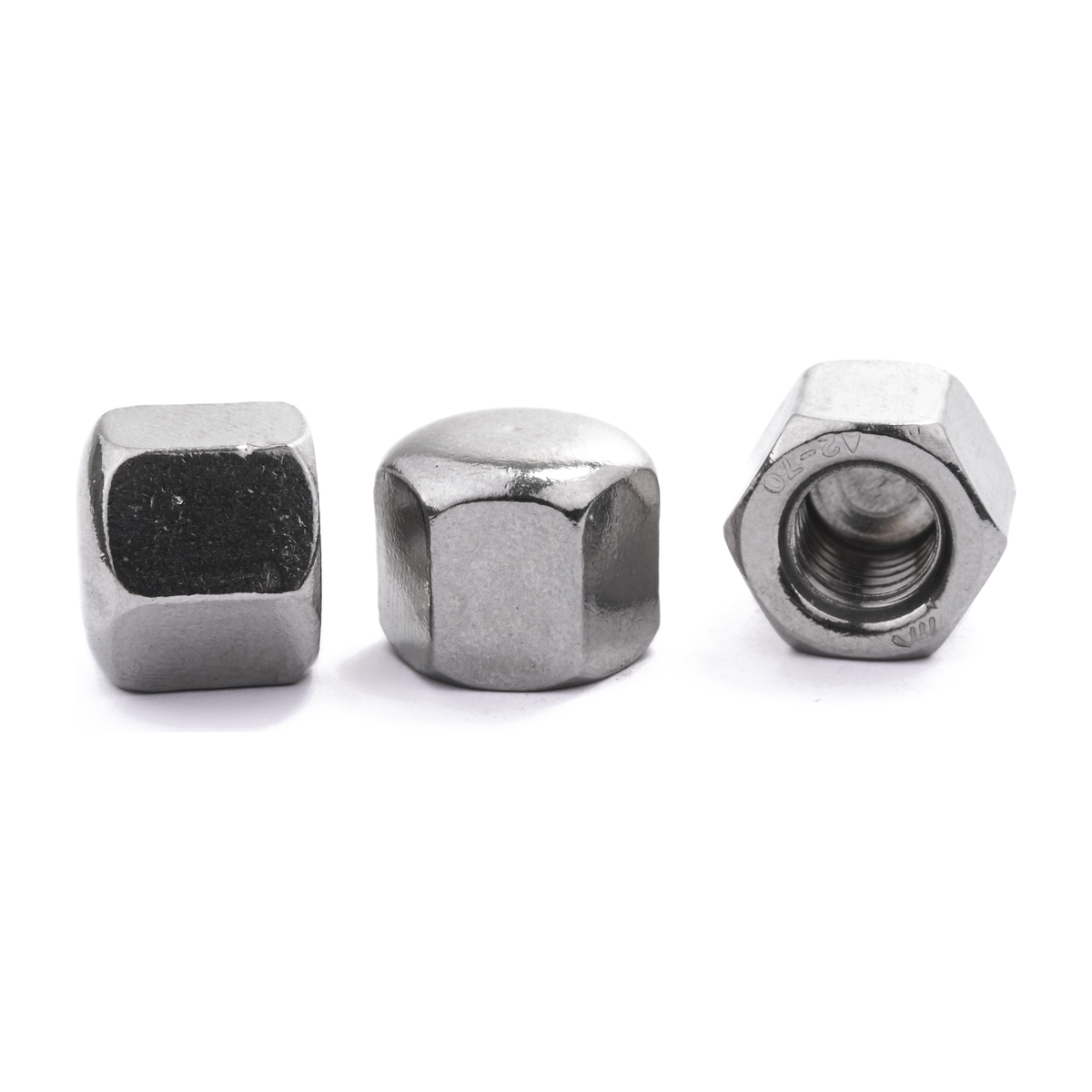 Hexagon cap nut, DIN 917, stainless steel