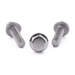 Hex head flange screw, serrated, A2 (304) stainless steel