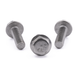Hex head flange screw, non-serrated, DIN 6921, stainless steel