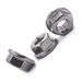 Hexagon flange nut, stainless steel