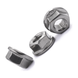 Hexagon flange nut, stainless steel