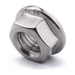 Hexagon flange nut, stainless steel