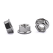 M8 Hexagon Flange Nut DIN 6923 Serrated Flange A2 Stainless Steel