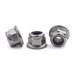 M8 Hex Flange Nylon Insert Nut DIN 6926 Serrated Flange A2 Stainless Steel