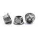 M8 Hex Flange Nylon Insert Nut DIN 6926 Serrated Flange A2 Stainless Steel