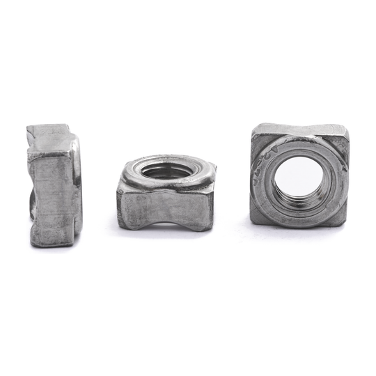 Square weld nut, DIN 928, stainless steel
