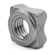 Square weld nut, DIN 928, stainless steel